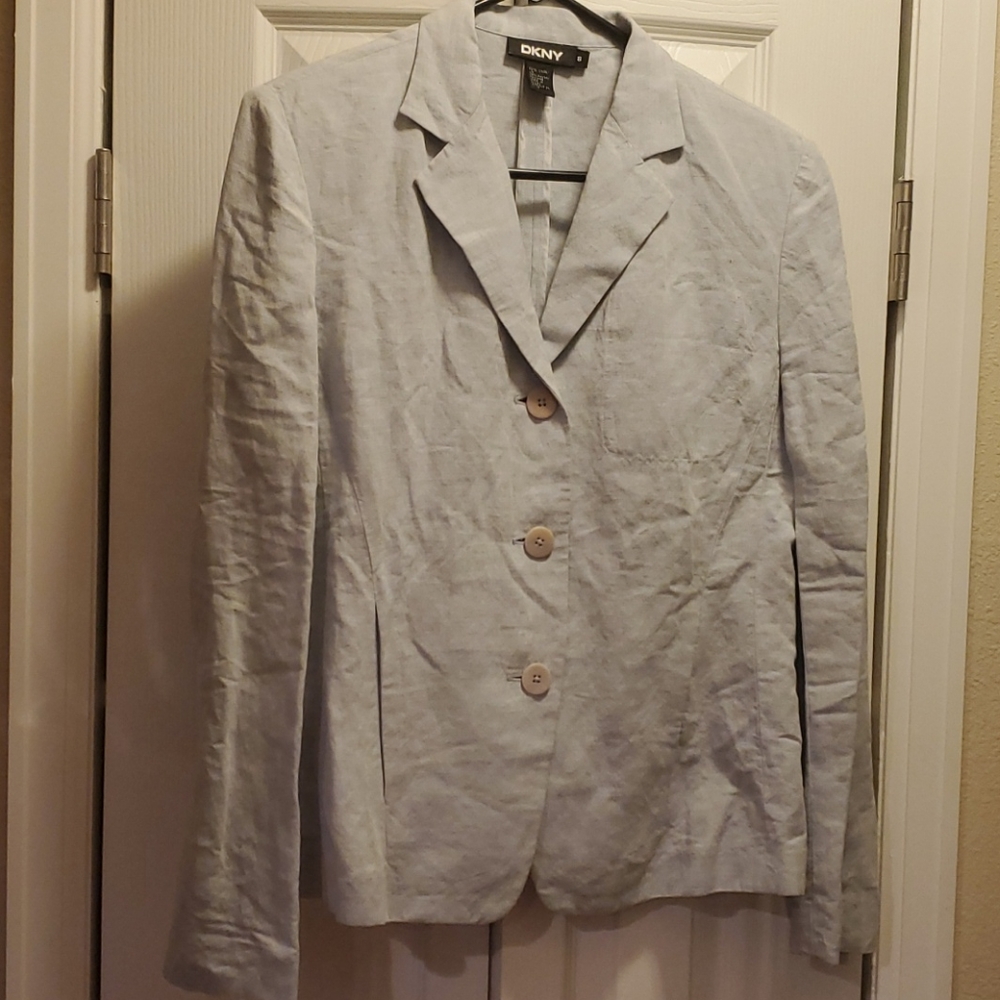 DKNY linen blazer DONATED
